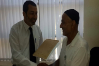 الحاج سامي سرور يشكر قاضي محكمة يافا الشرعية لتعيينه مأذوناً شرعياً